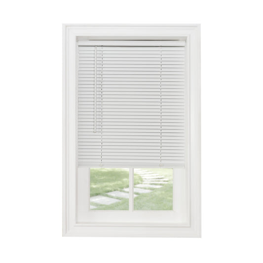 MINI BLIND-1"""" CORDLESS WHITE