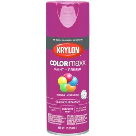 K05508007 COLORMAXX PAINT + PRIMER GL BURGUNDY