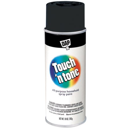 TOUCH'N TONE PAINT-BLACK-FLAT