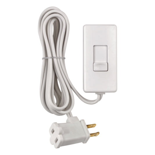 LAMP DIMMER PLUG IN WHT