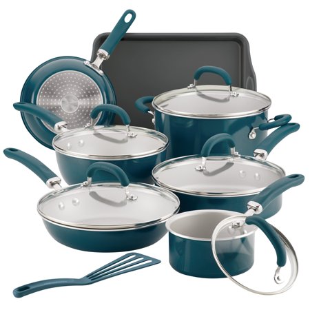 Rachel Ray 13 Pc Blue Stockpots