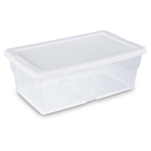 STORAGE CLEAR  6qt  13 x8