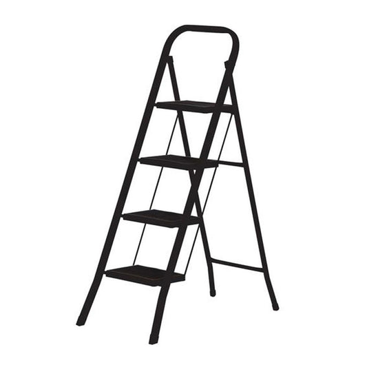 step Ladder 4 Step Black