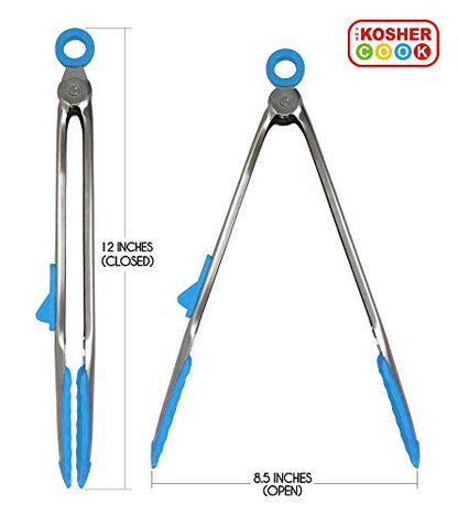 12" Locking Tongs - Dairy
