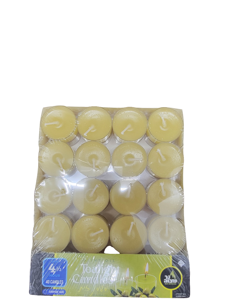12 x 40pk. Olive Oil Tealight