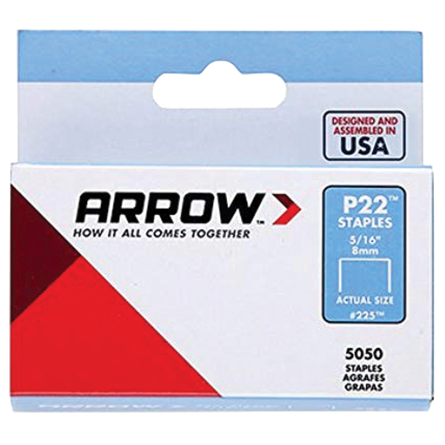 ARROW STAPLES-#225 P22-5/16"