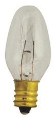 NIGHT LIGHT BULB 7C7 CLEAR-CD2