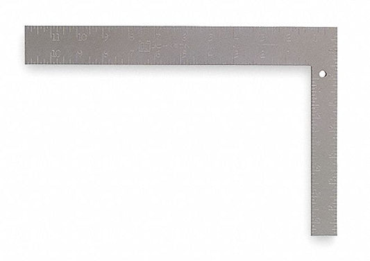 CARPENTER SQUARE 8"X 12" STEEL CARDED