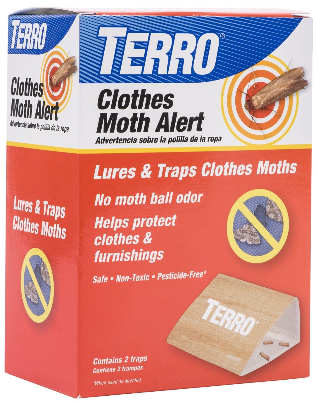 TERRO MOTH TRAP 2PK