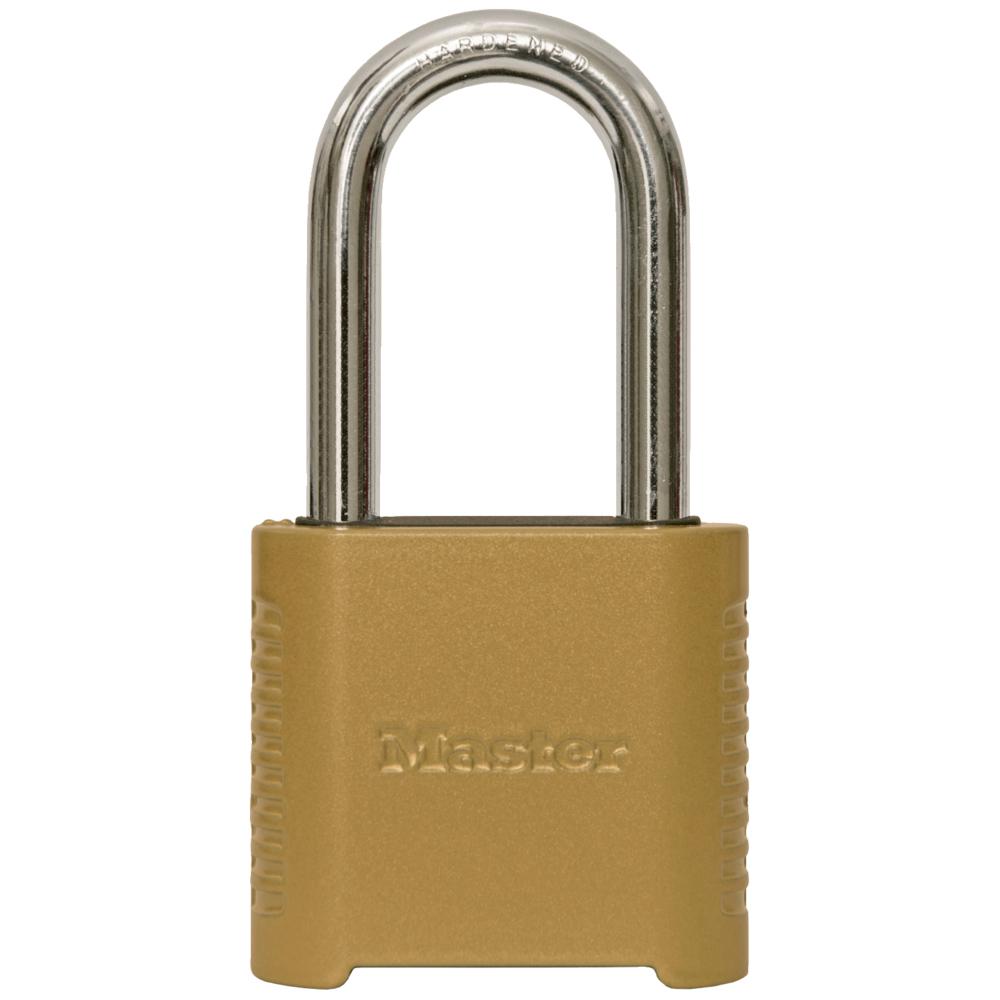 Master Lock 1.13 in. H X 2 in. W X 6.5 in. L Steel 4-Digit Combination Padlock Shopping Cart: