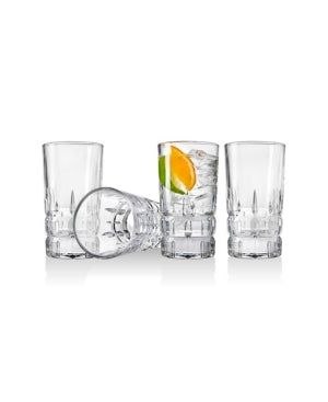 Crosby Square HB Glass Set/4