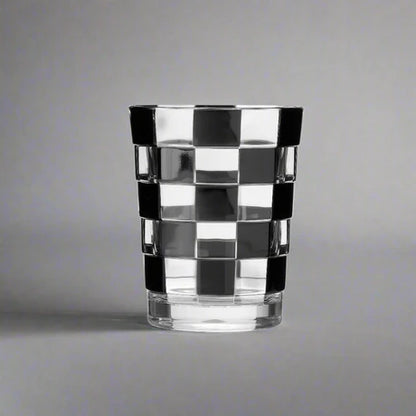 Acrylic Black Checkered