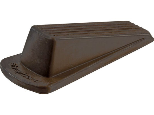 DOOR WEDGE-LARGE-RUBBER-BROWN