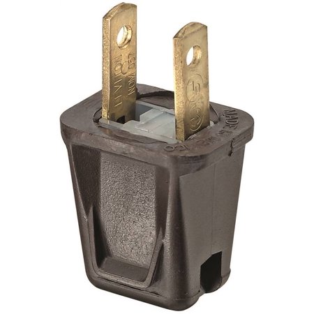 EASY 2WIRE PLUG BRWN 2PK