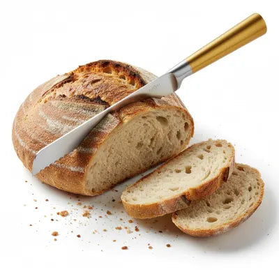 Elygant S''S Knife Gold Handle