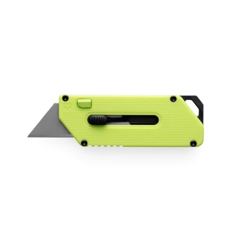 TRUE Clast Keychain Utility Knife Green