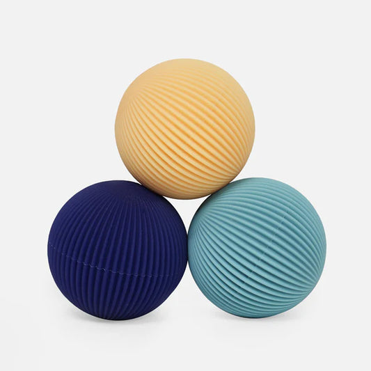 Speks Odds Soft Silicone Fidget Magnets, Silent Stress Relief Toys, Blue Lines