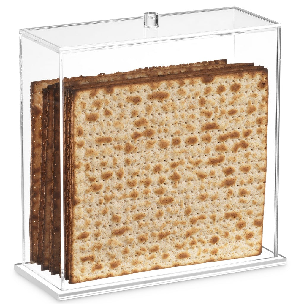 Acrylic Square Matzah Holder