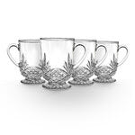 Dublin Set of 4 10oz Footed Mugs