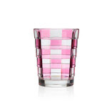 Acrylic Pink Checkered