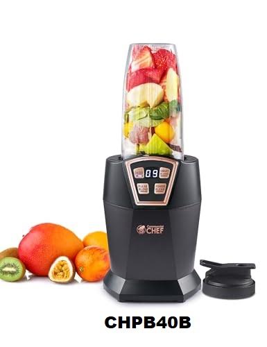 COMMERCIAL CHEF Personal Blender With 3 Modes for Smoothies