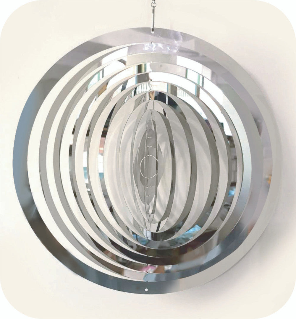 Noy Sukkah, Round Wind Spinner Metal