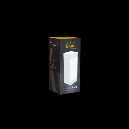 Shabbas Glow Shabbas Lamp White