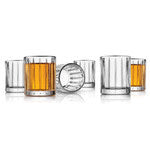 Parallels S/6 Crystal Shot Glass Platinum