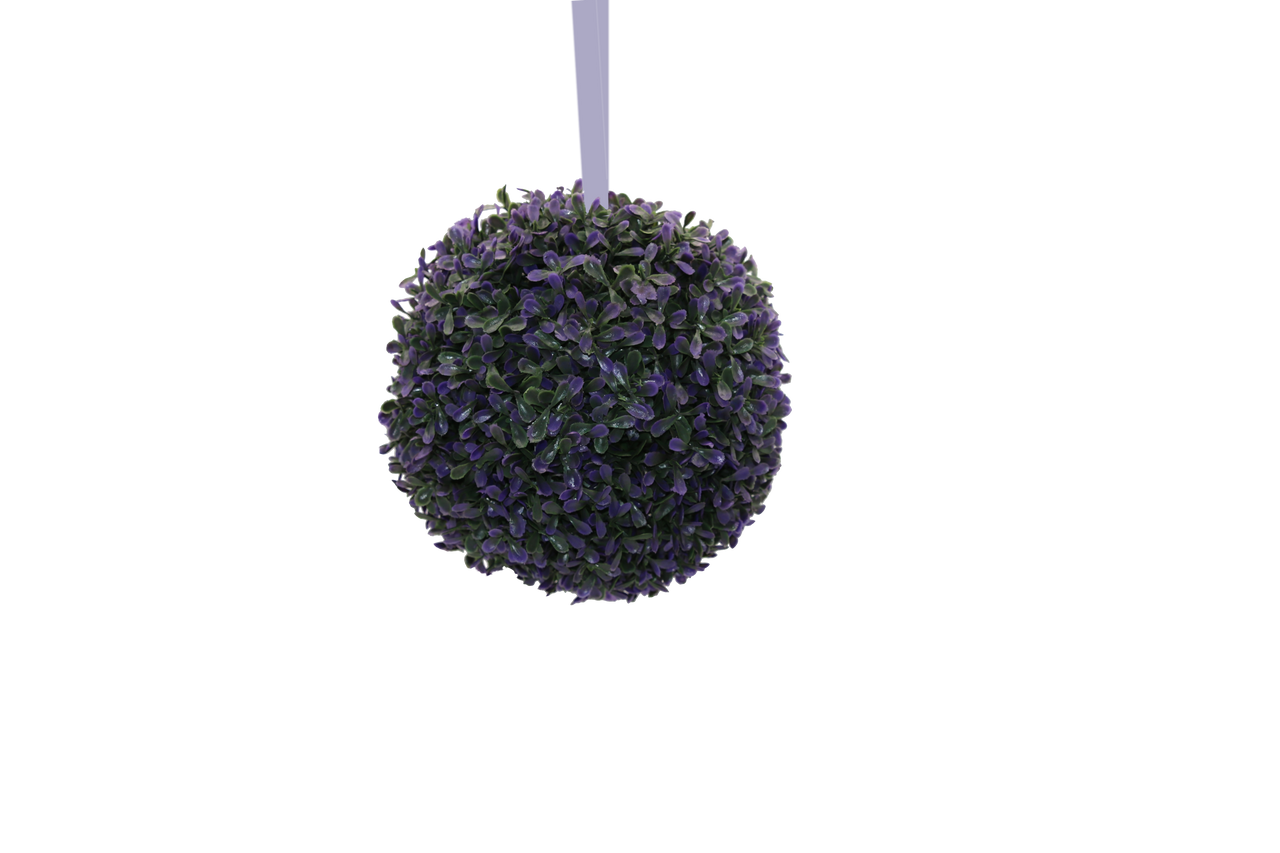 Noy Sukkah, Hanging Purple Leaves Ball (small)