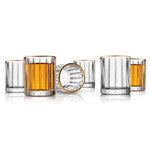Parallels S/6 Shot Glass Gold Rim