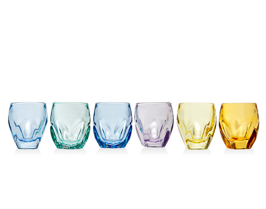 Stockholm S/6 1.5oz Color Shotglasses