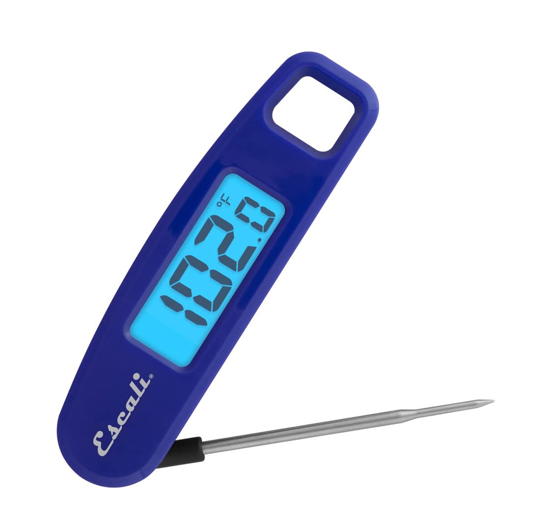 Escali Compact Folding Digital Thermometer - Blue