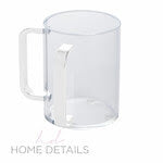 Acrylic Hand Washing Cup with White Dual Handles