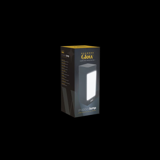 Shabbas Glow Shabbas Lamp Black
