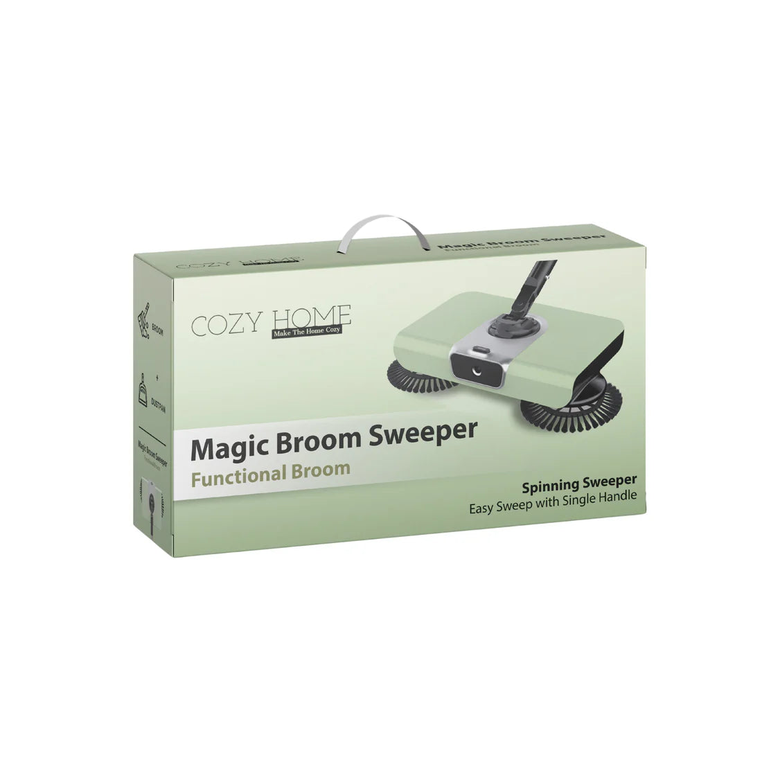 Cozy Home Magic Broom Spinning Sweeper