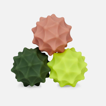 Speks Odds Soft Silicone Fidget Magnets, Silent Stress Relief Toys, Green Spurs