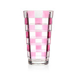 ACRYLIC HIGH BALL PINK CHECKERED