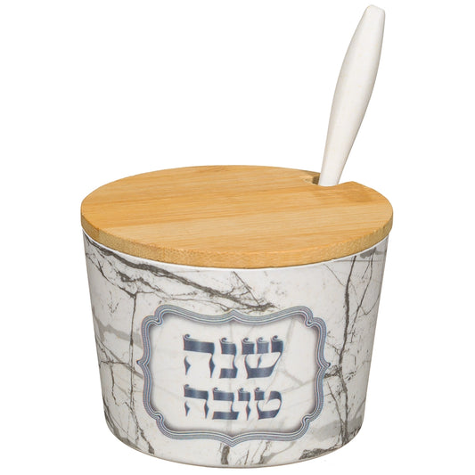 Bamboo Honey Dish