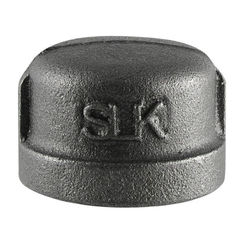 1/2" Black Cap