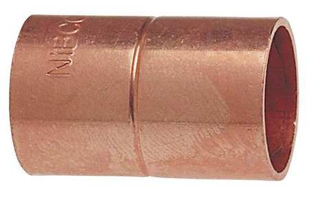 1/2'' Copper Coupling w/Stop
