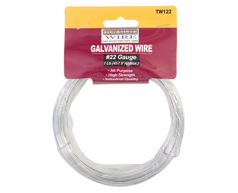 1 LB. #22 Galvanized Wire - 457.9' 1