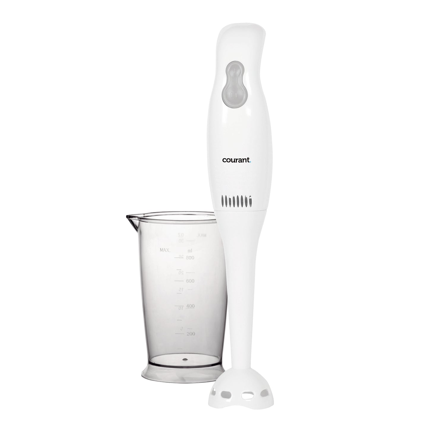 2-Speed Hand blender with measuring Cup, White