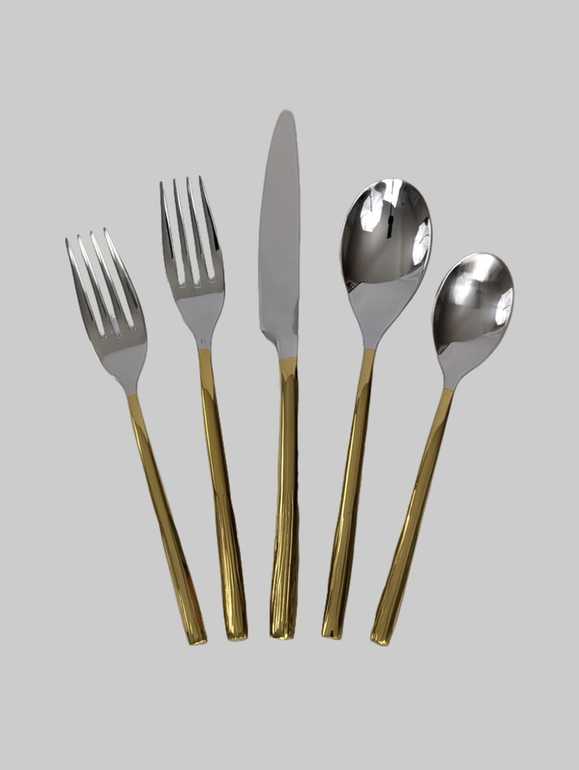 Eames Gold Handle Flatware