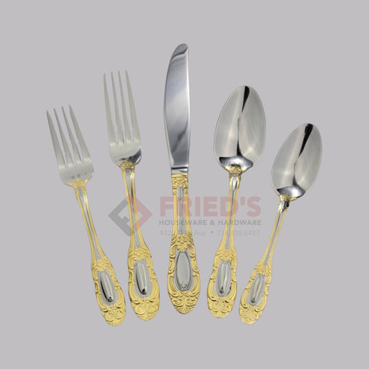 Metropolitan By Holister, Duchess, 20 Piece Flatware Set, 18 Chromium