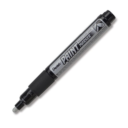 Paint Marker Silver Med Bullet Point