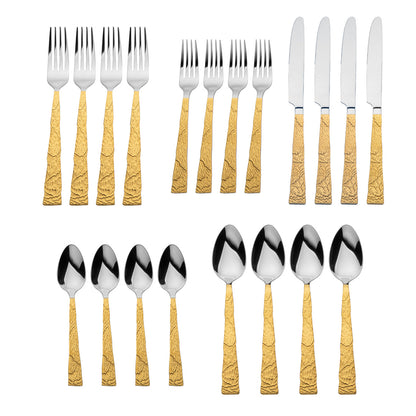 20 Pc. Flatware Set Ricci 18/10 S''S H. Crafted 2