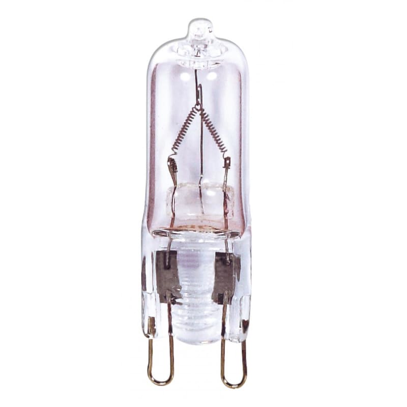 20 Watt; Halogen; T4; Clear; 2000 Average rated ho