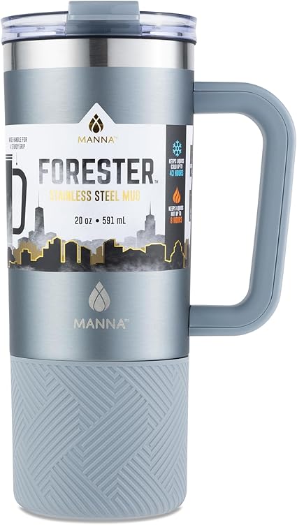 20 oz Forester Matte Stainless Steel Mug 3