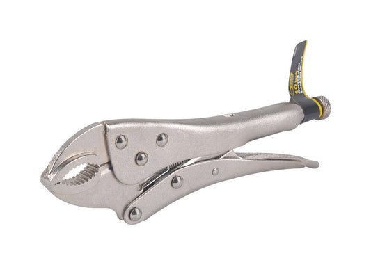 Â Steel Grip 10 in. Drop Forged Steel Curved Locking Pliers