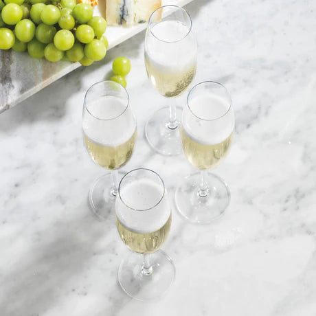 Meridian Flute, Set of 4, 7oz Flutes